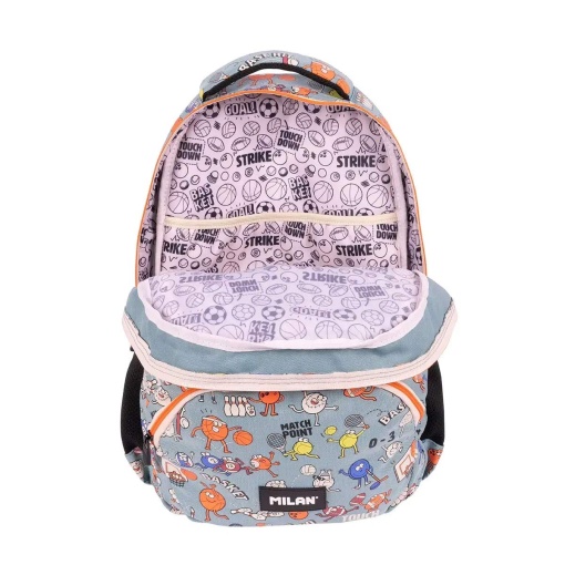 MILAN Sports backpack 48x34x16cm adaptable to a trolley