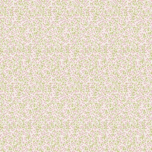 Tecido MAKOWER Petite Fleur vine pink 1x1,12m