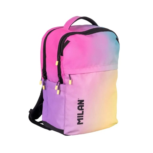 Mochila MILAN Sunset rosa 45,5x28x20cm adaptável a trolley