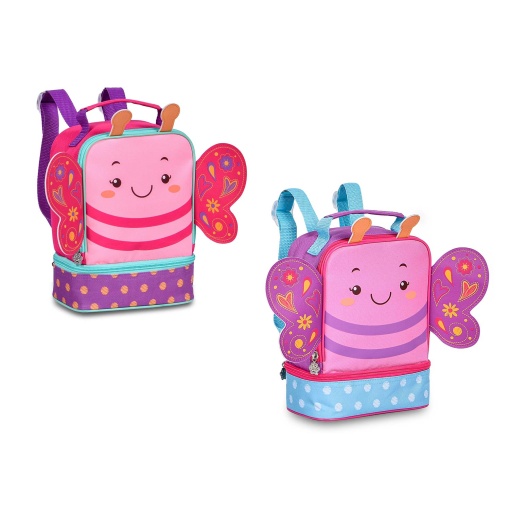 Mochila térmica CLIO Pets borboleta 24x17x10cm sortido