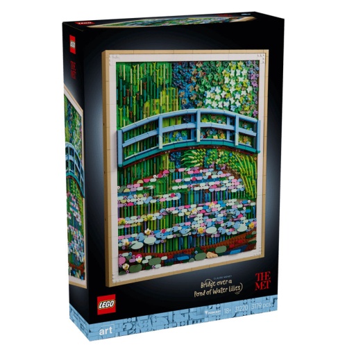 LEGO Art Claude Monet - Puente sobre un estanque de nenúfares