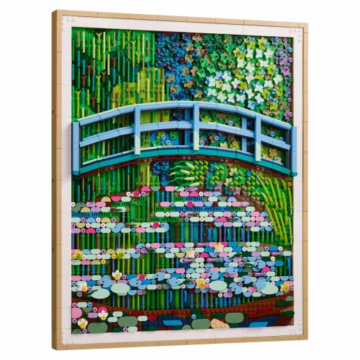 LEGO Art Claude Monet - Bridge over a lily pond