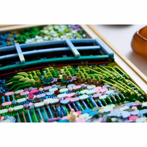 LEGO Art Claude Monet - Bridge over a lily pond