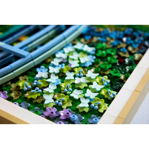 LEGO Art Claude Monet - Bridge over a lily pond