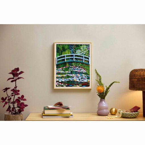 LEGO Art Claude Monet - Bridge over a lily pond