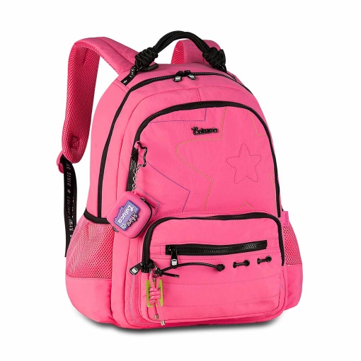 Luluca backpack with laptop bag, 44x33x14cm, assorted.