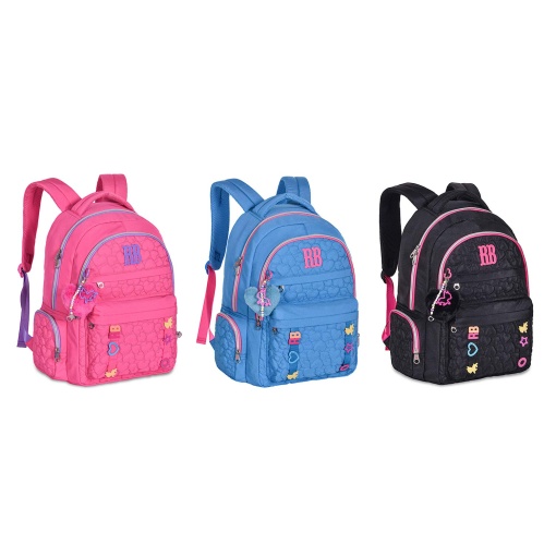 Mochila com bolsa para portátil 15" REBECCA BONBON 44 x 33 x 13 cm sortido