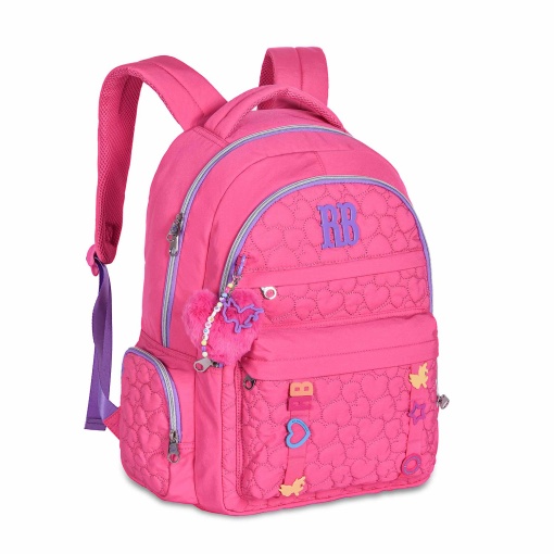Backpack with 15" laptop sleeve REBECCA BONBON 44 x 33 x 13 cm assorted