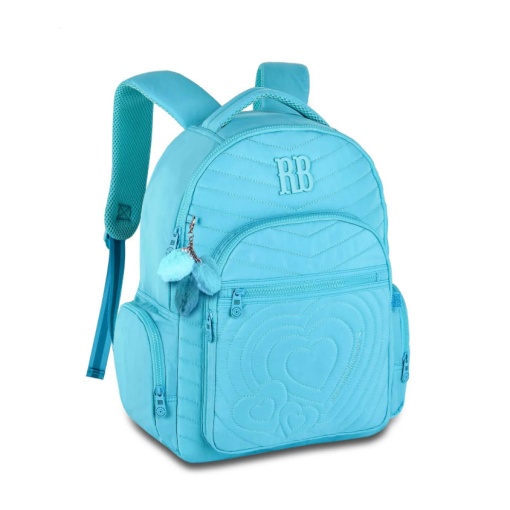 Backpack with 15" laptop bag REBECCA BONBON pastel 44x33x13cm assorted