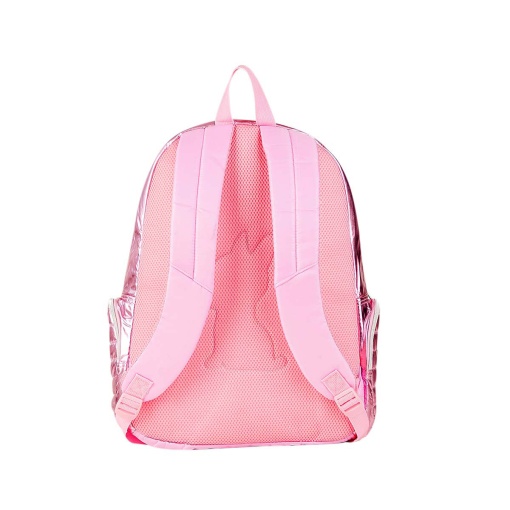 Backpack with 15" laptop bag REBECCA BONBON metallic 44x33x13cm assorted