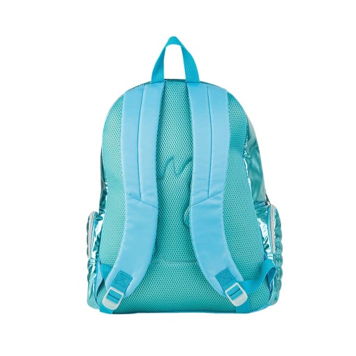 Backpack with 15" laptop bag REBECCA BONBON metallic 44x33x13cm assorted