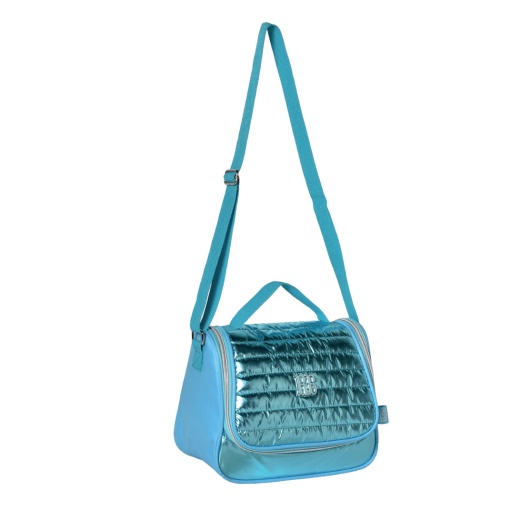 Rebecca Bonbon thermal lunchbox, metallic, 20x24x14cm, assorted.