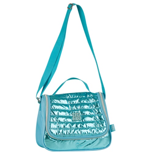 Rebecca Bonbon thermal lunchbox, metallic, 20x24x14cm, assorted.