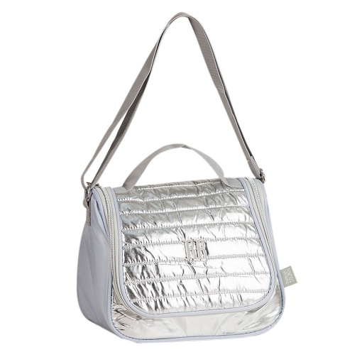 Rebecca Bonbon thermal lunchbox, metallic, 20x24x14cm, assorted.