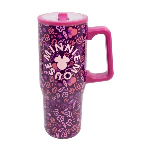 Botella térmica Cool Sipper con pajita, Disney Minnie Mouse Cherrylicious, 920 ml