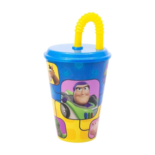 Toy Story Easy Sport Cup with Lid and Straw, 430ml