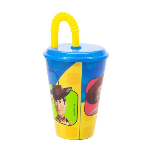 Toy Story Easy Sport Cup with Lid and Straw, 430ml
