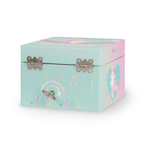 LEGAMI Unicorn "Believe in magic" musical jewelry box