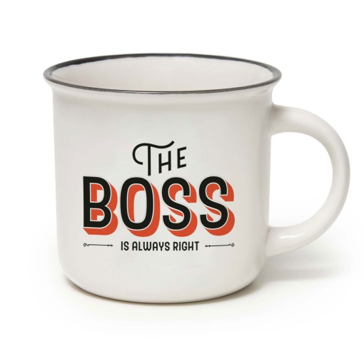 Taza LEGAMI - Taza de porcelana Puccino The Boss 350ml