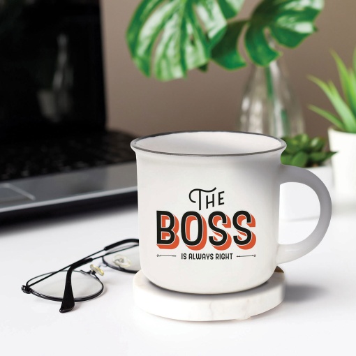 Taza LEGAMI - Taza de porcelana Puccino The Boss 350ml