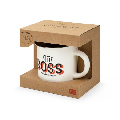 Taza LEGAMI - Taza de porcelana Puccino The Boss 350ml