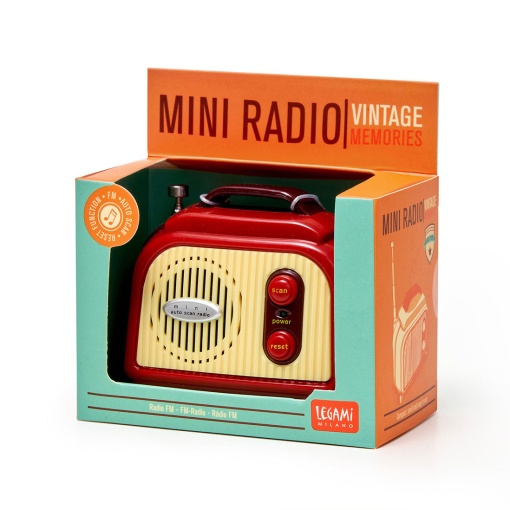 Legami Vintage Recuerdos Mini Radio