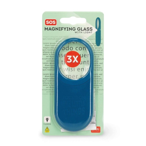 Magnifying glass with LEGAMI light