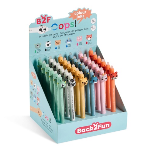 MIQUELRIUS Back2Fun Zebra erasable gel pen