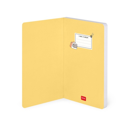 Caderno A5 LEGAMI Sushi Cat "Every day is Caturday" pautado 164 folhas 120g com elástico