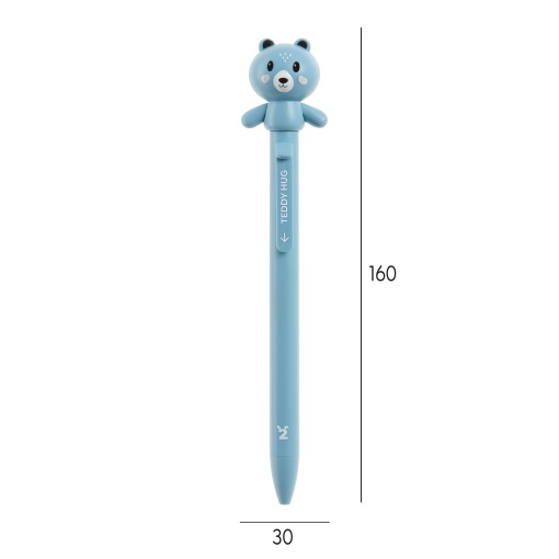 MIQUELRIUS Back2Fun Hug Attack! Bear Gel Pen + 2 Refills