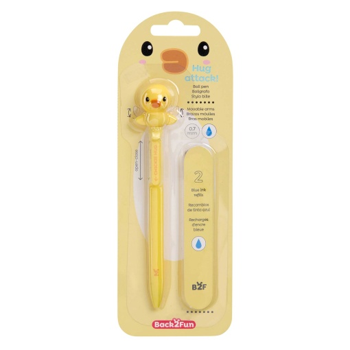 Esferográfica de gel MIQUELRIUS Back2Fun Hug Attack! Pinto + 2 recargas