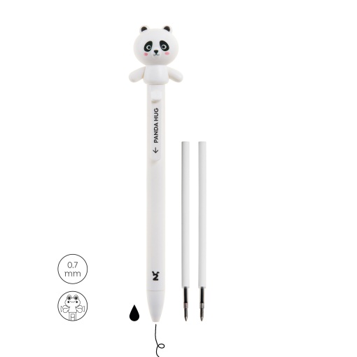 MIQUELRIUS Back2Fun Hug Attack! Panda Gel Pen + 2 Refills