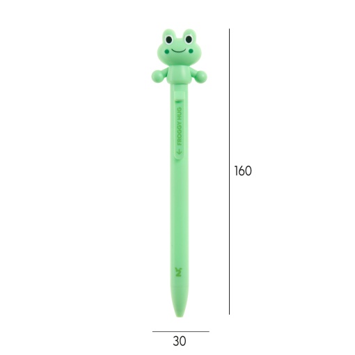MIQUELRIUS Back2Fun Hug Attack! Frog Gel Pen + 2 Refills