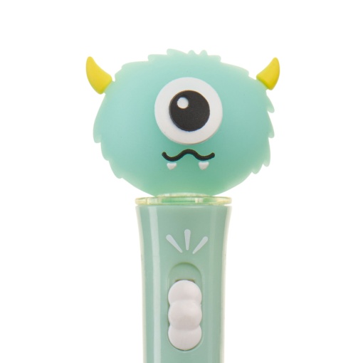 MIQUELRIUS Back2Fun Monster green ballpoint pen with light