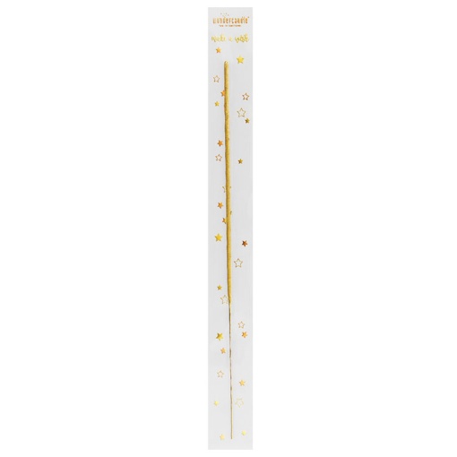 WonderCandle gold sparkler candle, 30cm.
