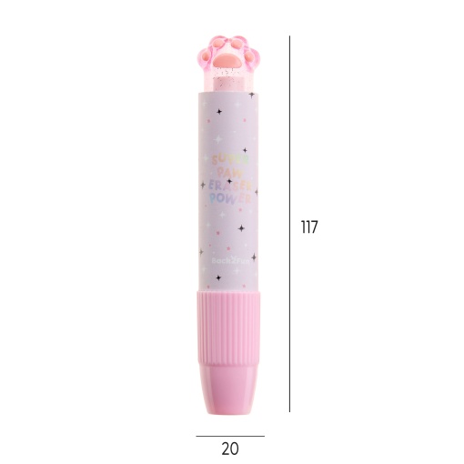 Rubber stick MIQUELRIUS Back2Fun Patita pink