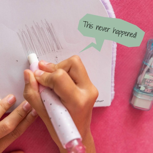 Rubber stick MIQUELRIUS Back2Fun Patita pink