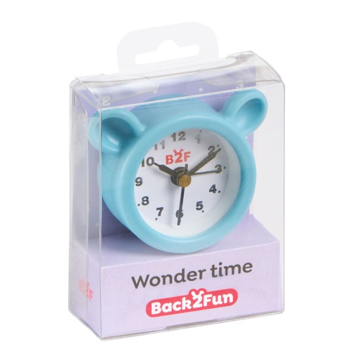 MIQUELRIUS Back2Fun Wonder Time Blue Bear Alarm Clock