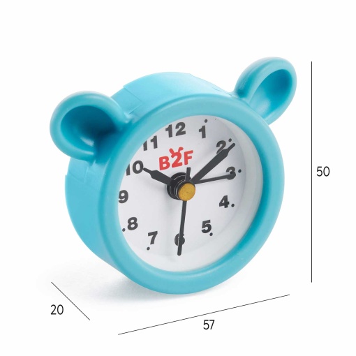 MIQUELRIUS Back2Fun Wonder Time Blue Bear Alarm Clock