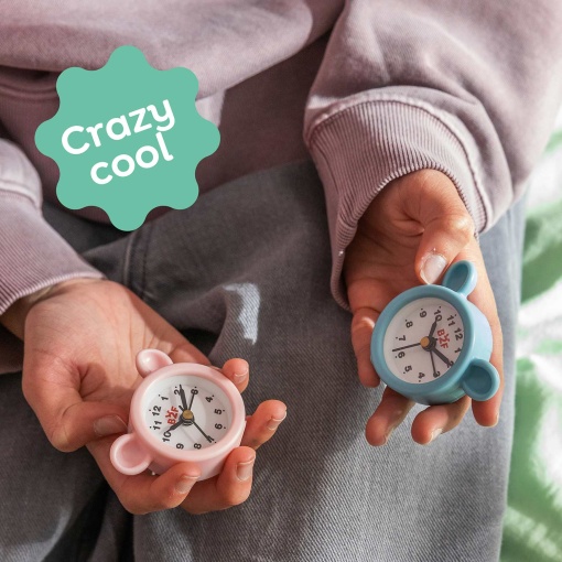 MIQUELRIUS Back2Fun Wonder Time Pink Bear Alarm Clock