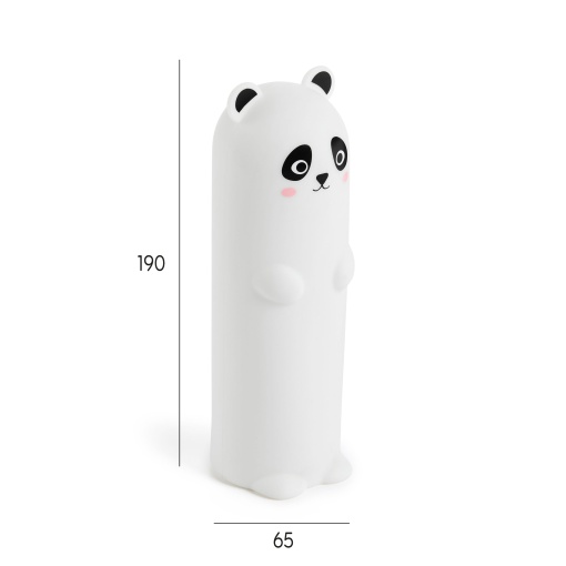 Funda de silicona que brilla en la oscuridad MIQUELRIUS Back2Fun Panda