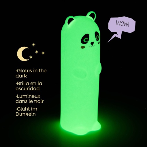 Funda de silicona que brilla en la oscuridad MIQUELRIUS Back2Fun Panda