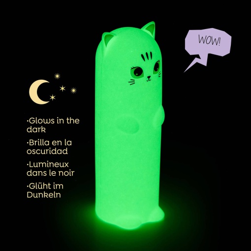 Funda de silicona que brilla en la oscuridad MIQUELRIUS Back2Fun Cat