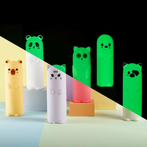 Funda de silicona que brilla en la oscuridad MIQUELRIUS Back2Fun Cat