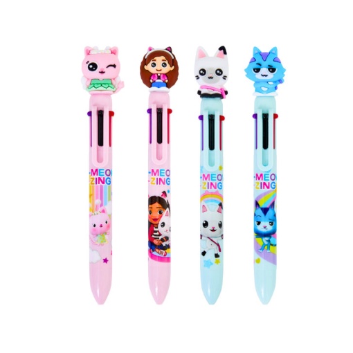 Esferográfica de 6 cores IIGEN Gabby's Dollhouse sortido