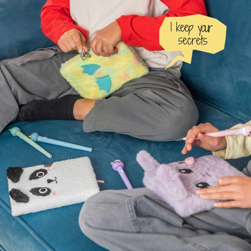 Secret Diary Plush Toy MIQUELRIUS Back2Fun My Secrets Panda