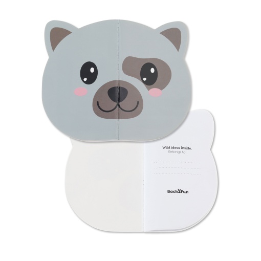 Set of 2 plain notebooks, 34 sheets, 80g, MIQUELRIUS Back2Fun Cat/Dog