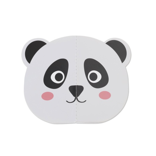 Set of 2 plain notebooks, 34 sheets, 80g, MIQUELRIUS Back2Fun Panda/Capybara