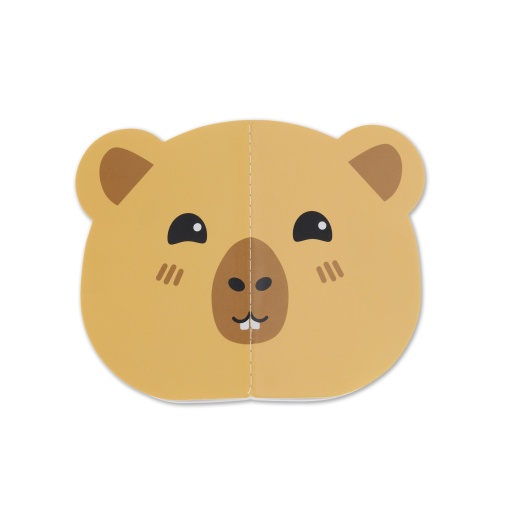 Set of 2 plain notebooks, 34 sheets, 80g, MIQUELRIUS Back2Fun Panda/Capybara