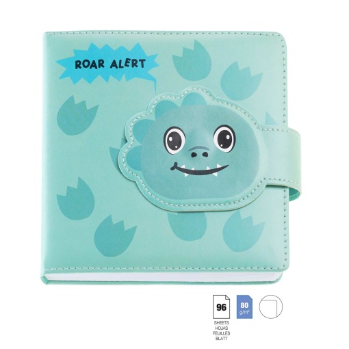 Cuaderno acolchado liso Miquelrius Back2Fun Dino